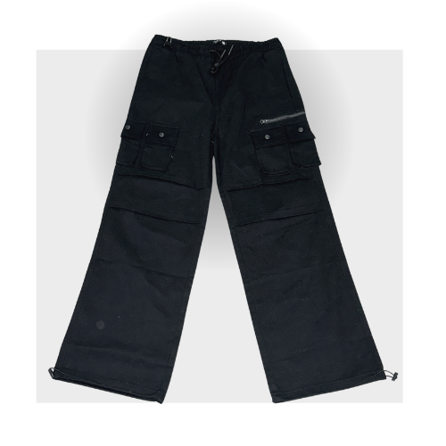 4 Pocket Cargo Pants Black
