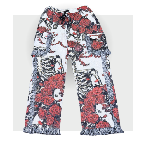 Tapestry Pants Multi/Red