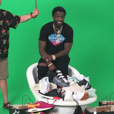 Gucci Mane shoots in American Stitch Denim