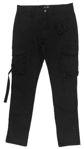 Straight Leg Cargo Jeans