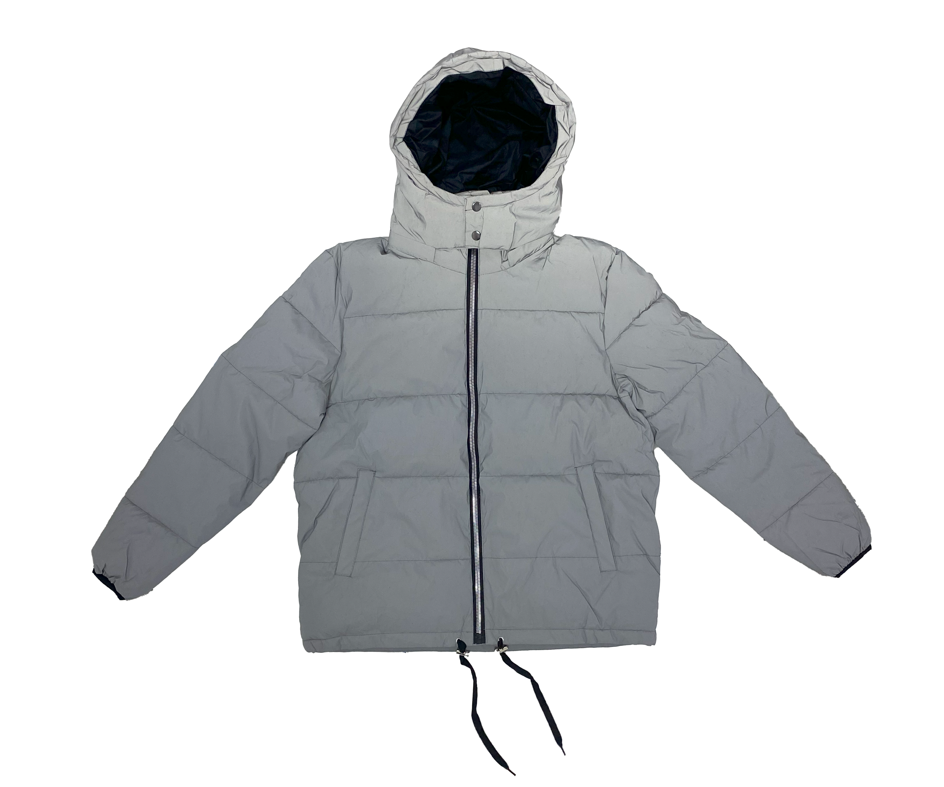 Grey Puffer Jacket