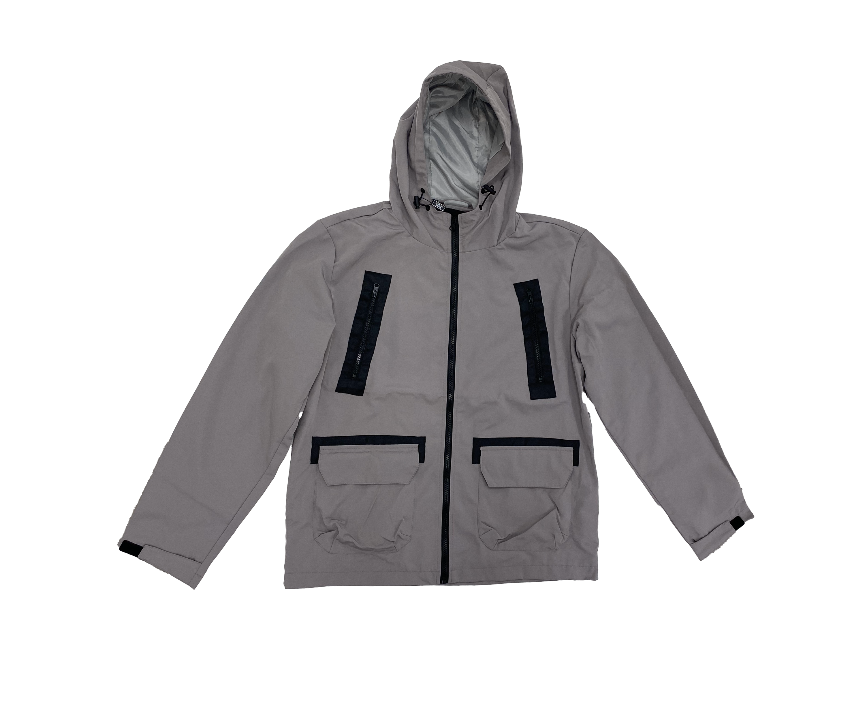 Grey Tech Raincoat