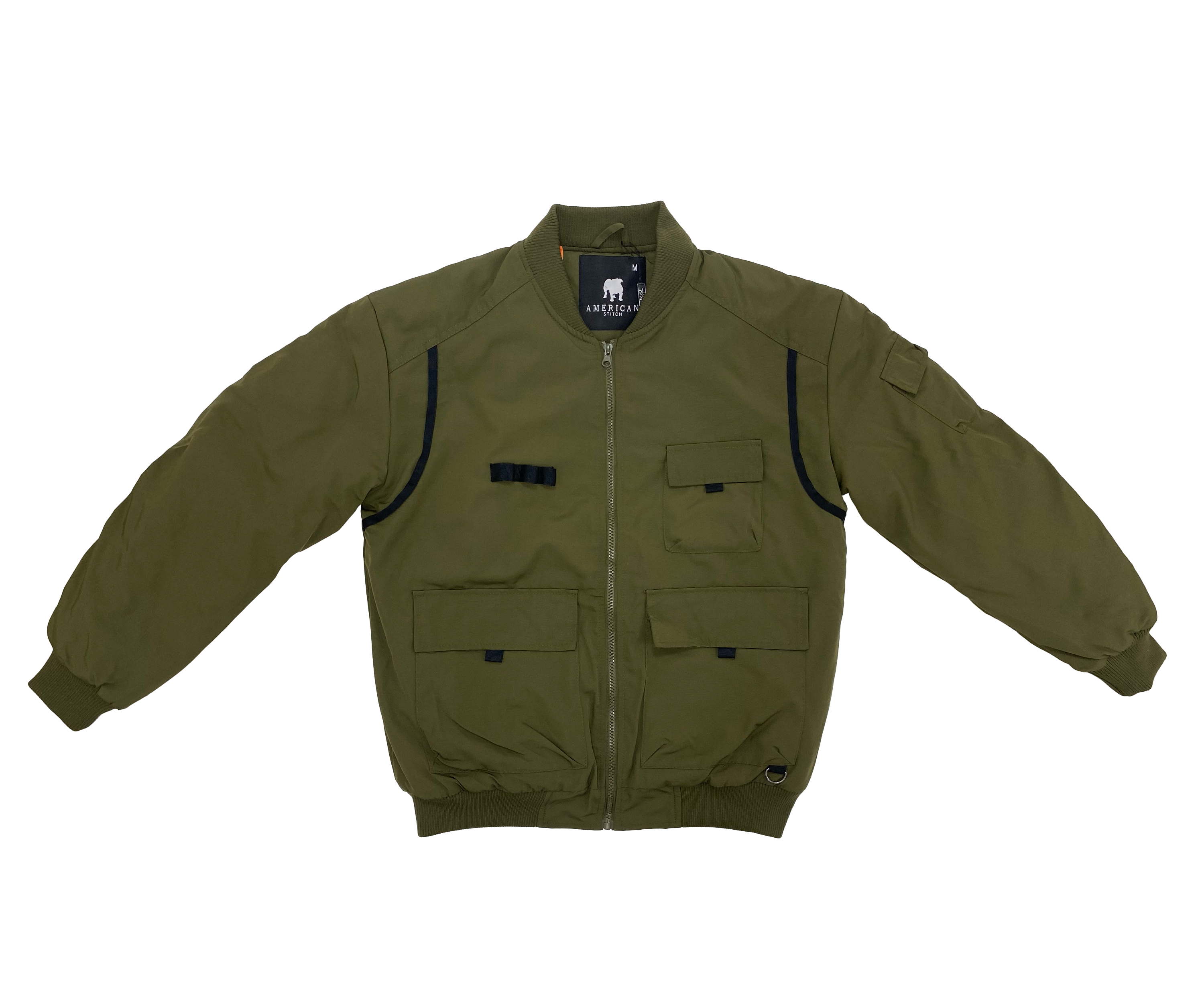 Olive Bomber Jacket