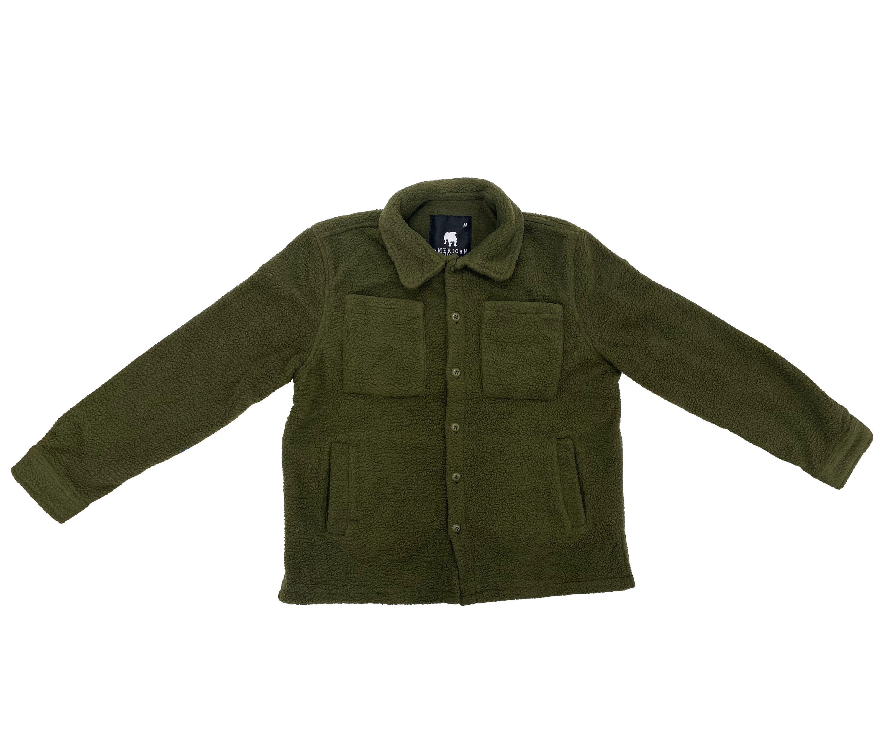 Olive Fleece Sweater