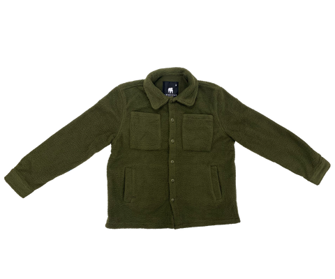 Olive Fleece Sweater