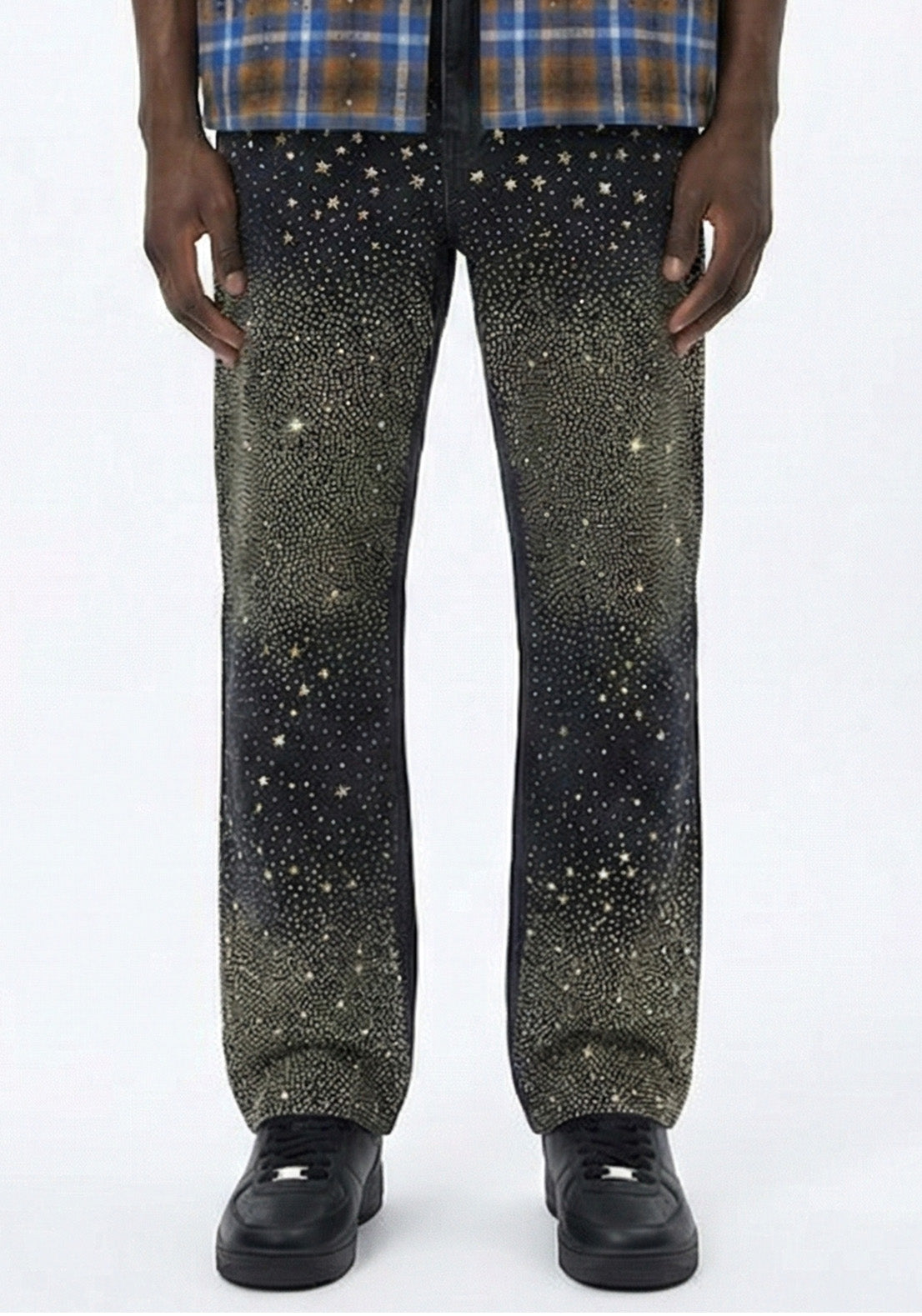 Galaxy Rhinestones Galaxy Rhinestone Denim Jeans – American Stitch