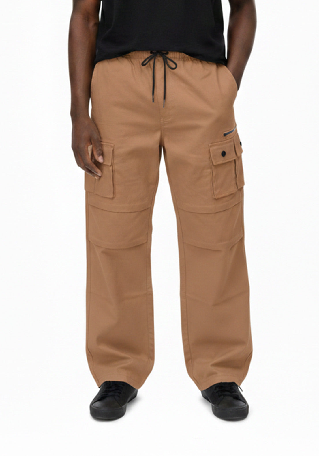 4 Pocket Cargo Pants Beige