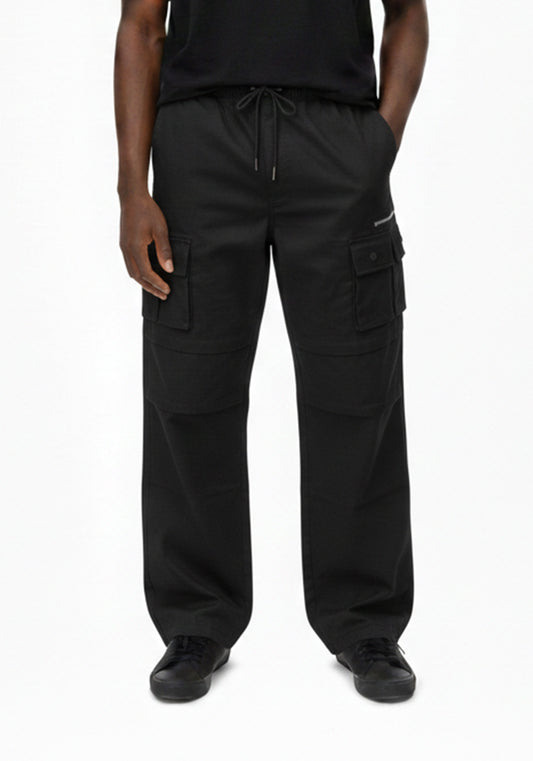 4 Pocket Cargo Pants Black