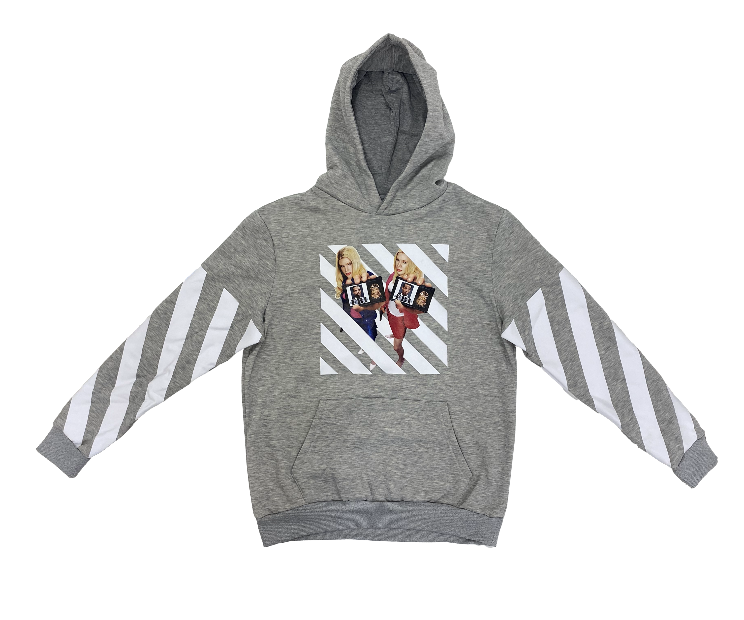 White Chicks Striped Sweatshirt