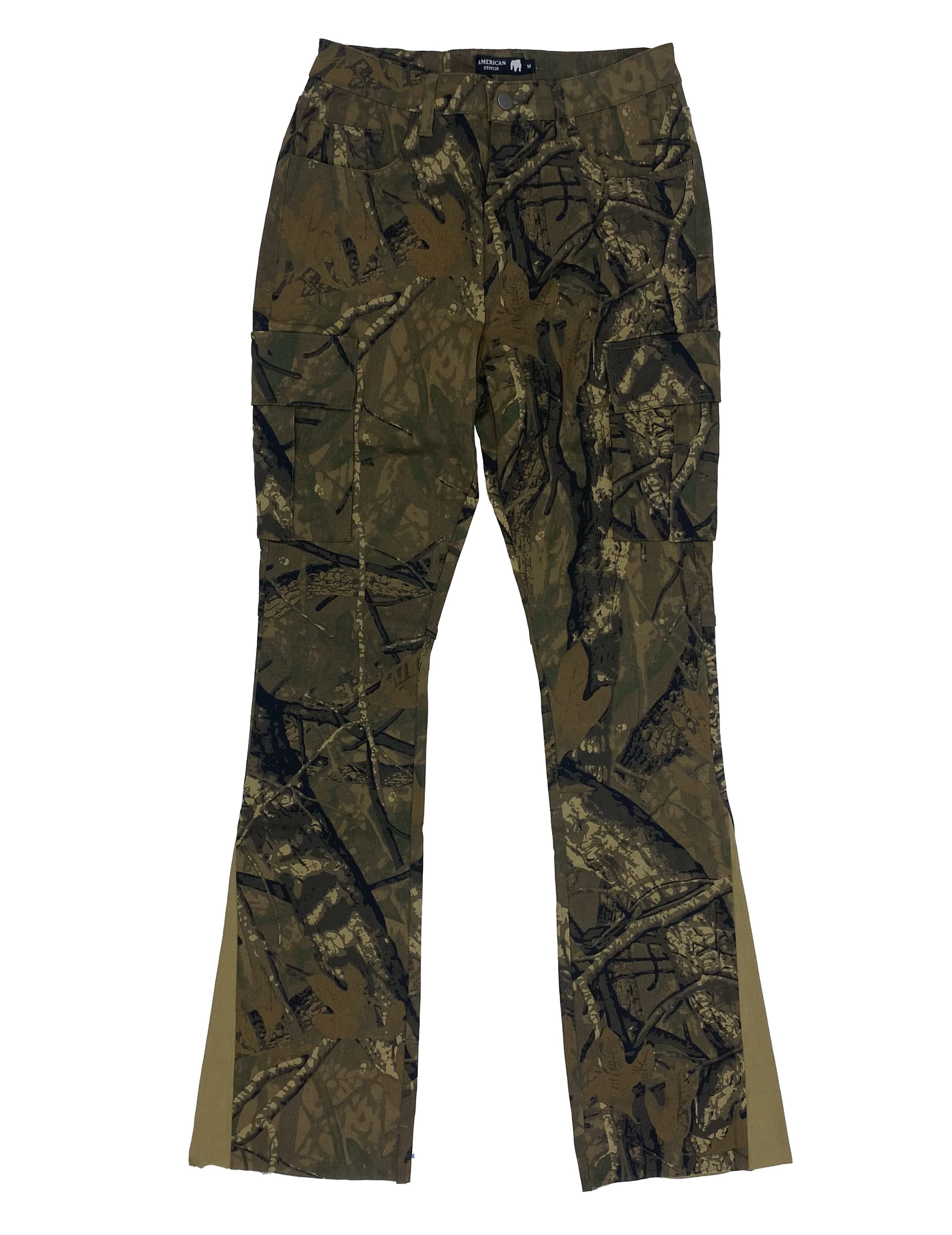 Real Tree Camo Flared Trousers