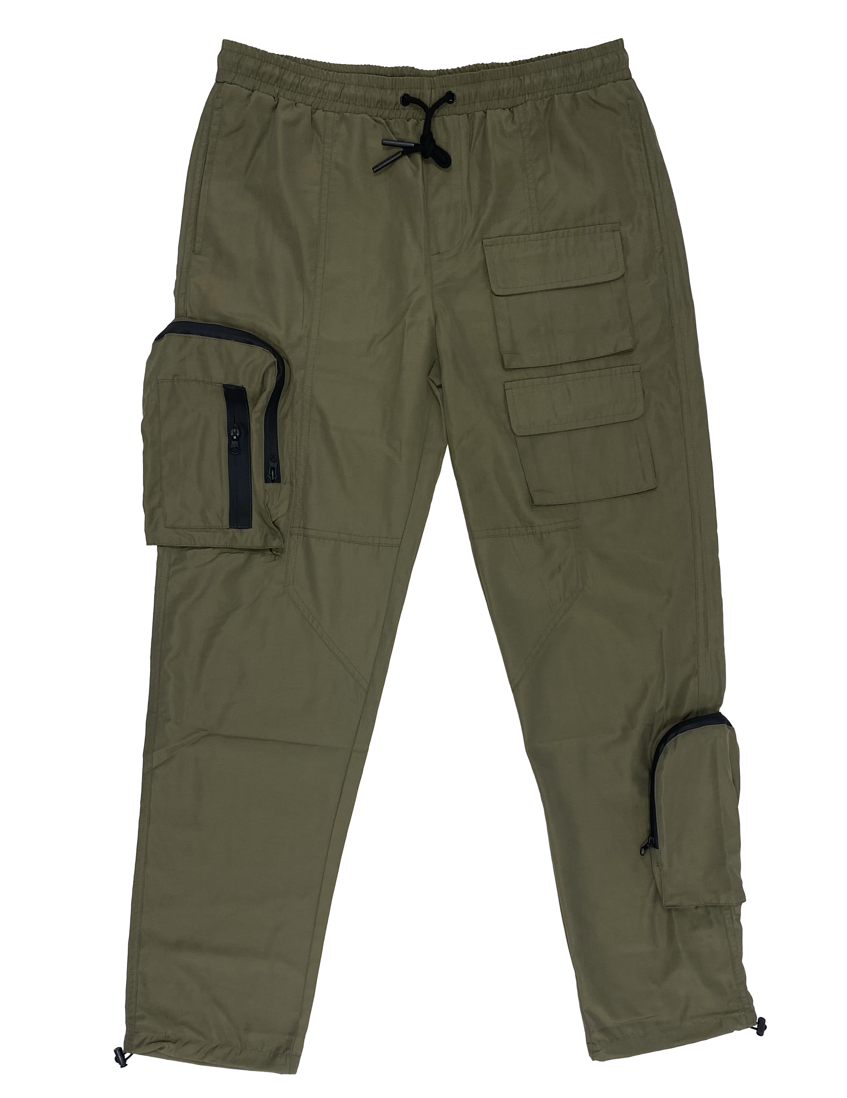 Olive Cargo Joggers