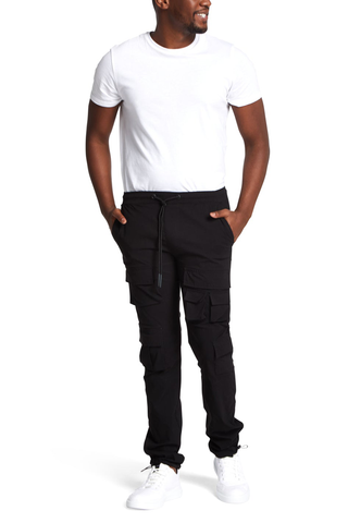 Black Pockets Jogger