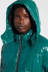 Green Puffer Jacket