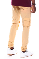 Nylon Khaki Pockets Pant