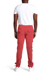 Red Pockets Jogger